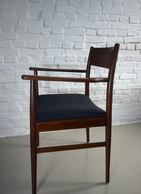 Image 1 of Design teakhouten fauteuil Mid Century