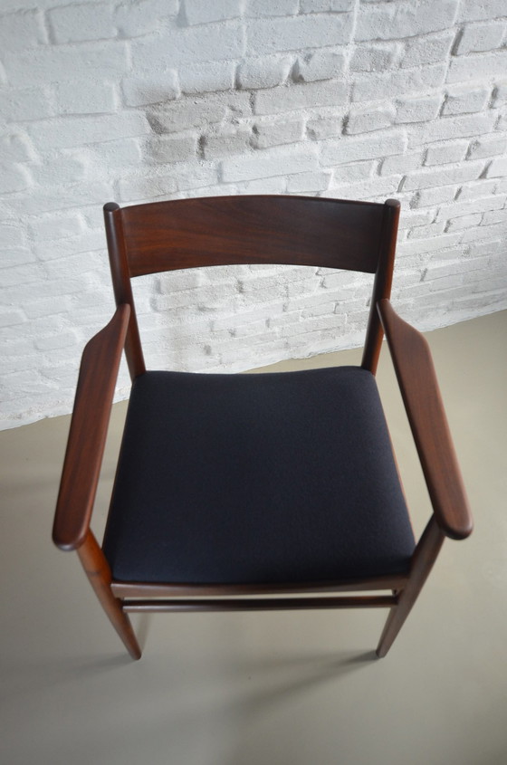 Image 1 of Design teakhouten fauteuil Mid Century