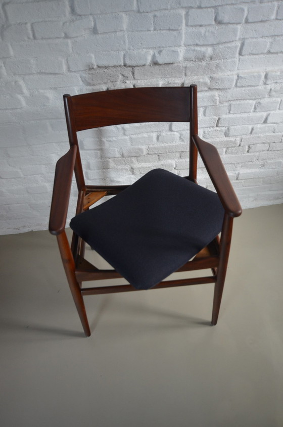 Image 1 of Design teakhouten fauteuil Mid Century