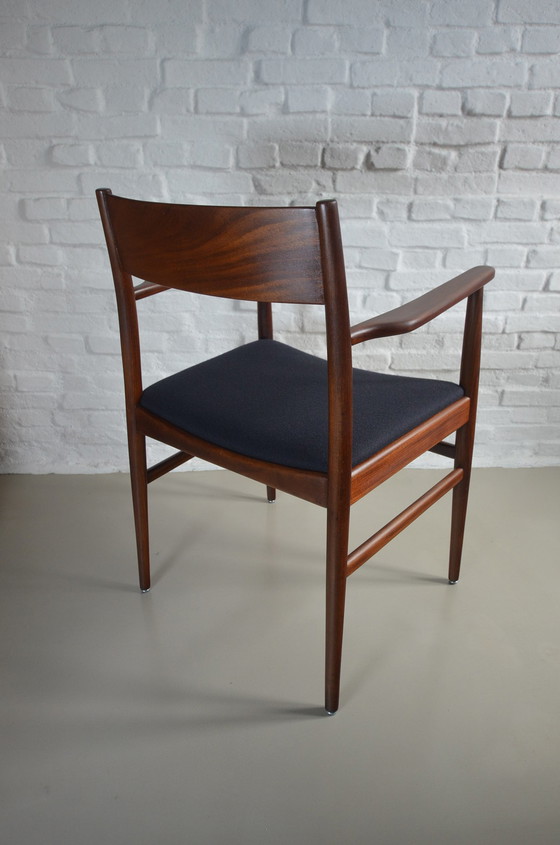 Image 1 of Design teakhouten fauteuil Mid Century