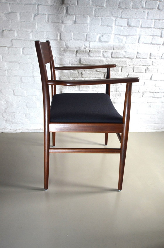 Image 1 of Design teakhouten fauteuil Mid Century