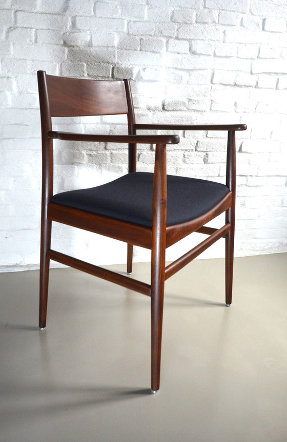 Image 1 of Design teakhouten fauteuil Mid Century