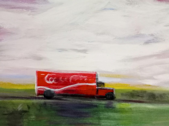 Image 1 of Tineke van Steenbergen Coca-cola in Anerika