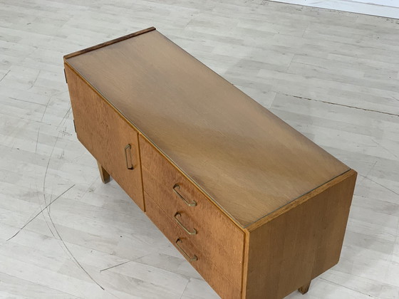 Image 1 of 60s lowboard ladekast hal kast dressoir vintage