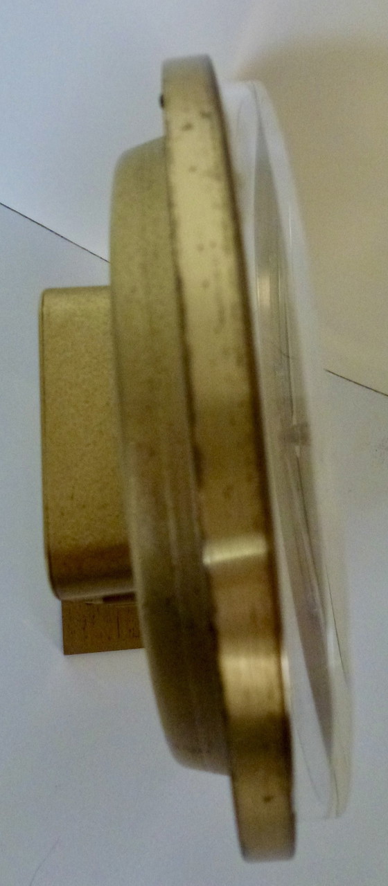 Image 1 of Tafelklok World Time Gold Van Kienzle, Duitsland, Jaren 7