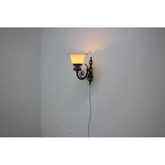 Image 1 of 8 vintage wandlamp, Duitsland 1980
