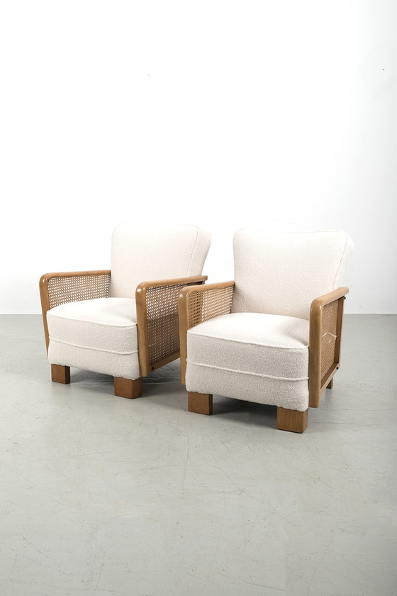 Image 1 of 2x Art Deco clubfauteuils