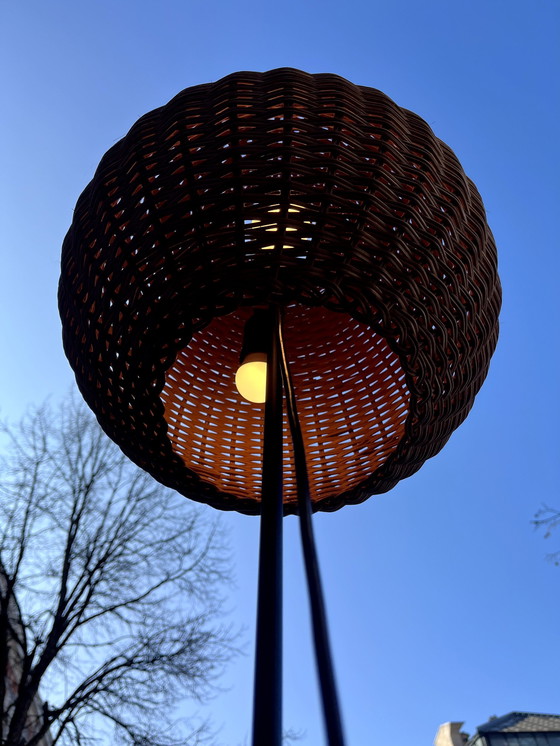 Image 1 of Een "Fliegenbein" staande lamp, model 2116, door Julius T.Kalmar, Oostenrijk, jaren 1960