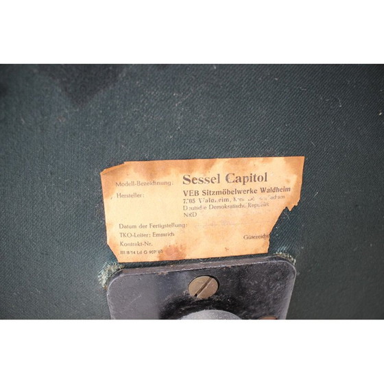 Image 1 of Vintage clubfauteuil van Capitol, Duitsland 1960