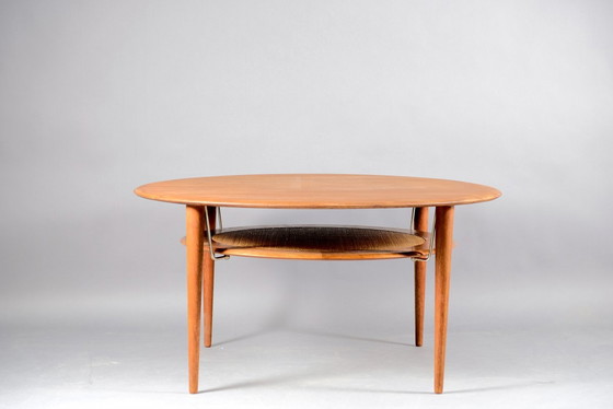 Image 1 of Mid-Century Teak Model 515 salontafel van Orla Mølgaard-Nielsen voor France & Søn / France & Daverkosen, jaren 60