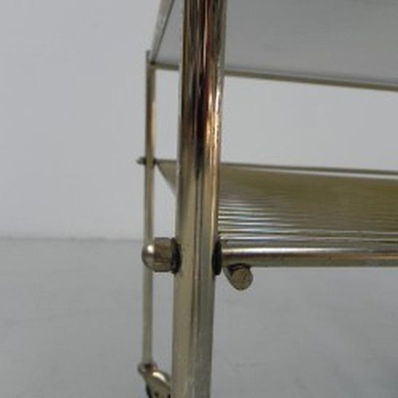 Image 1 of Vintage salontafelrek voor singles - jaren 1960