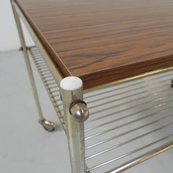 Image 1 of Vintage salontafelrek voor singles - jaren 1960