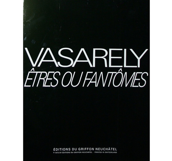 Image 1 of 10x kunstdrukken Victor Vasarely: Êtres ou Fantômes, Schone portefeuille