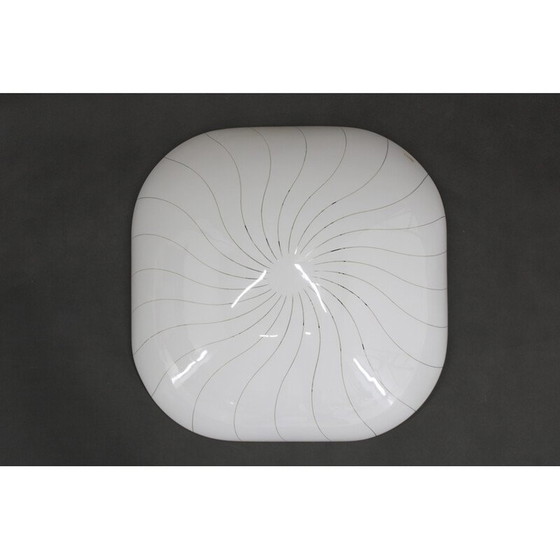 Image 1 of Vintage plastic hanglamp voor Molin, Italië 1970