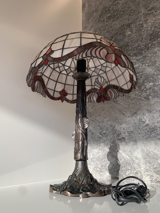 Image 1 of Tiffany Style Dragonfly Tafellampen