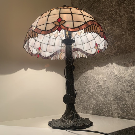 Image 1 of Tiffany Style Dragonfly Tafellampen