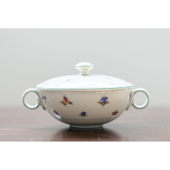 Image 1 of Set van 5 vintage Boheemse ivoren kopjes, Duitsland 1930