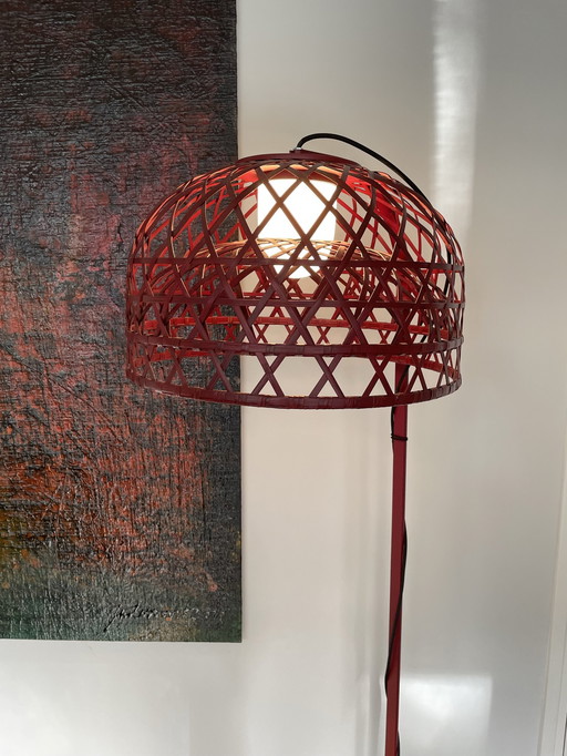 Moooi Emperador vloerlamp rood