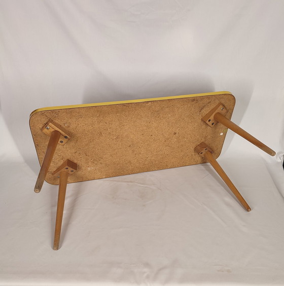 Image 1 of Mid Century Tripod plantentafel / bijzettafel 