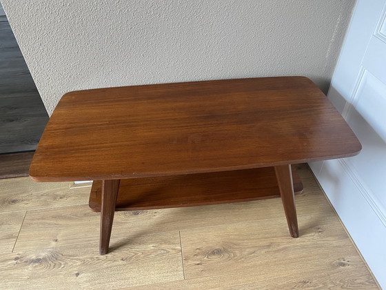 Image 1 of Vintage Teak Salontafel Sixties