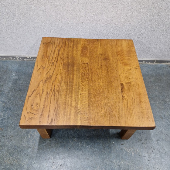 Image 1 of Vintage Salontafel Eiken Jaren 60 Jaren 70 