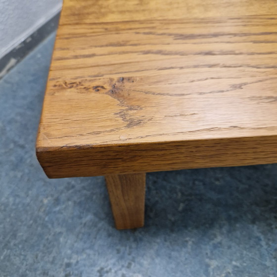 Image 1 of Vintage Salontafel Eiken Jaren 60 Jaren 70 