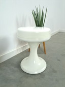 Wit kunststoffen kruk Emsa Germany vintage