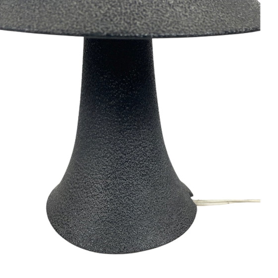 Image 1 of Vintage- Paddenstoellamp - Glas - jaren 70 nachtkastje / tafellamp