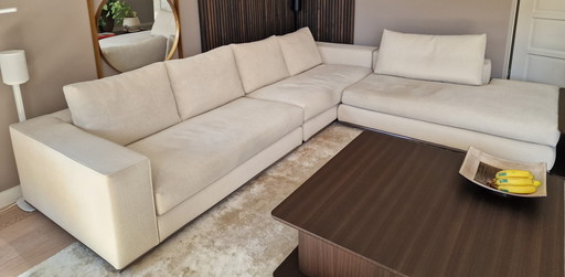 Minotti Hamilton hoekbank 3 delen