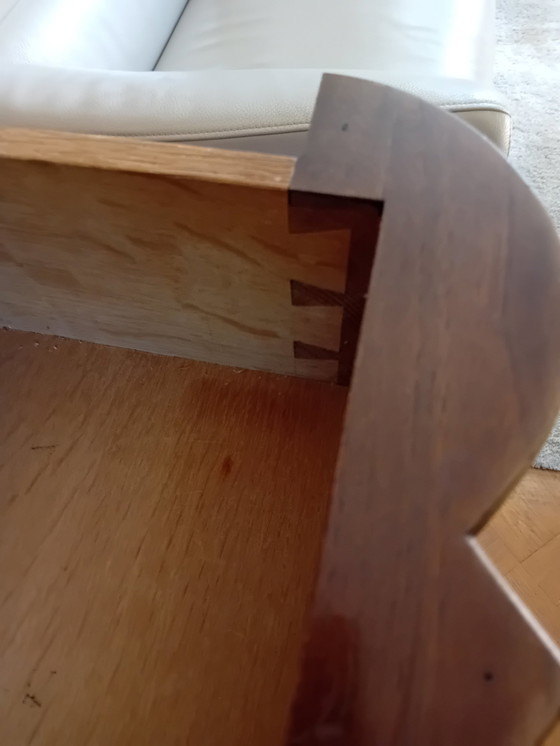 Image 1 of Antiek Dressoir Notenwortel, 3 Laden