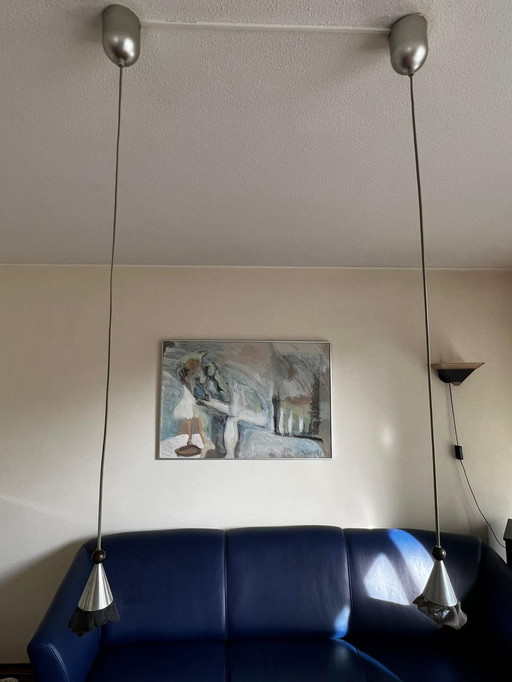 2 x Harco Loor Breeze hanglampen