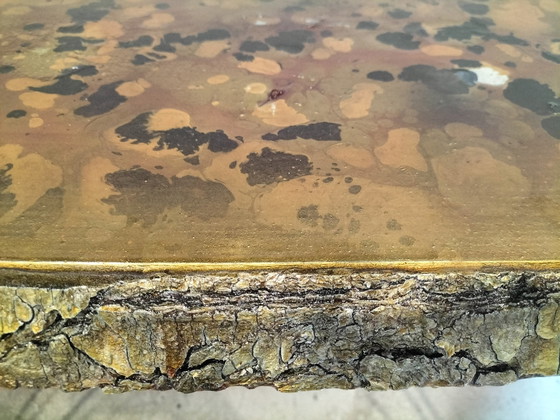 Image 1 of Design Console van hout en metaal