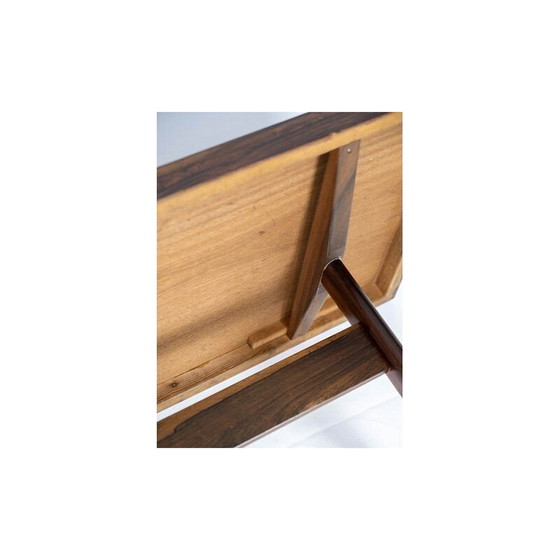 Image 1 of Vintage palissander salontafel met shaker poten, Denemarken 1960
