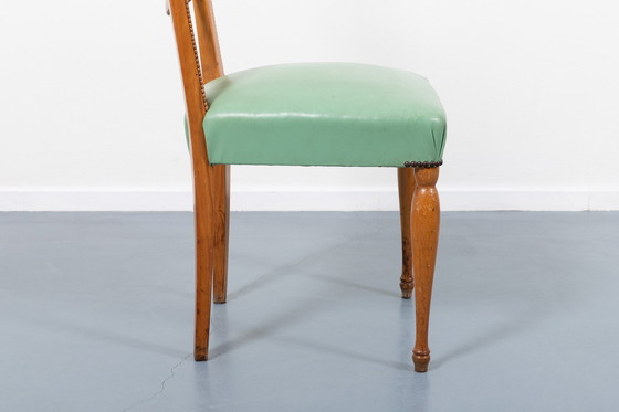 Image 1 of Italiaanse Mid Century Moderne stoelen