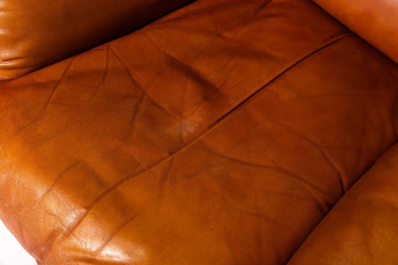 Image 1 of 1970'S Sculpturale Italiaanse moderne lounge fauteuil van Arcangelo Rossi