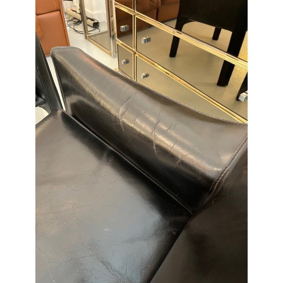 Image 1 of Paar vintage Cab 414 fauteuils van Mario Bellini voor Cassina, 1970