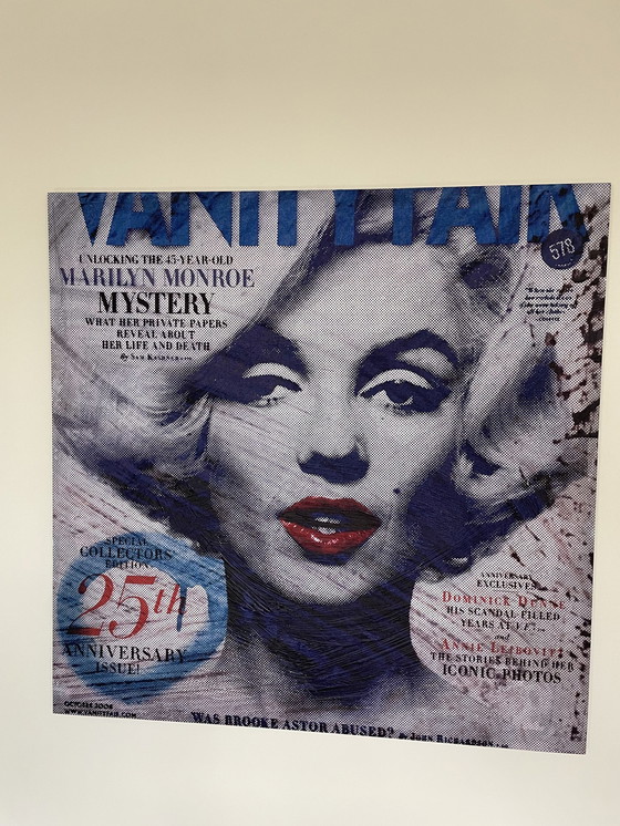 Image 1 of Karin Vermeer - Foto Kunst Marylin Monroe.