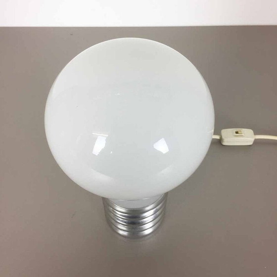 Image 1 of Vintange gloeilamp tafellamp van Honsel, 1970
