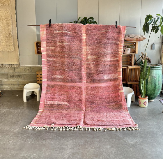 Image 1 of Boho Chic Marokkaans Berber Wollen Tapijt 210X300 Cm