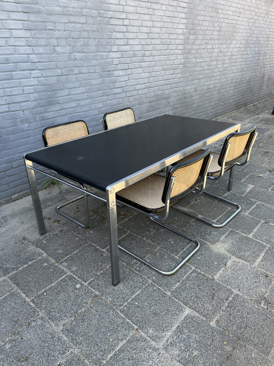 Image 1 of T Spectrum  Te21 Dining Table By Paul Ibens & Claire Bataille