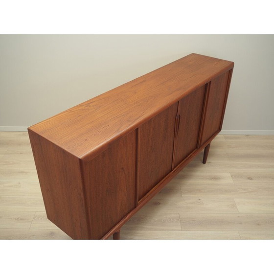 Image 1 of Vintage Deens teakhouten highboard van Omann Jun, jaren 1960