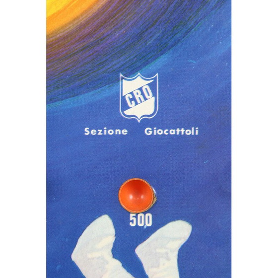 Image 1 of Vintage flipperkast door Cro Sezione Giocattoli, Italië 1960