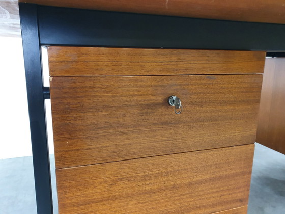 Image 1 of Knoll De Coene bureau teak jaren 50