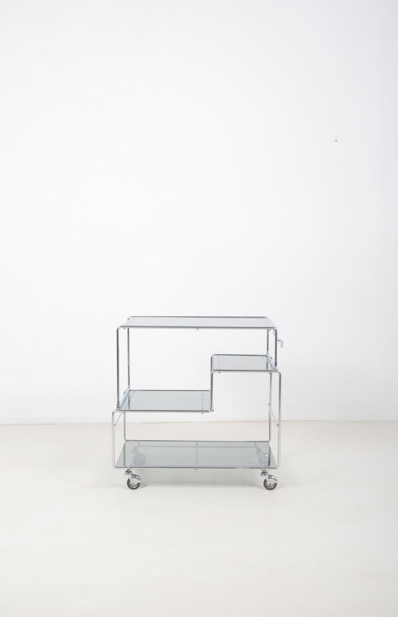 Image 1 of Modulaire Salontafel/Trolley Ontworpen Door Max Sauze, Jaren '70