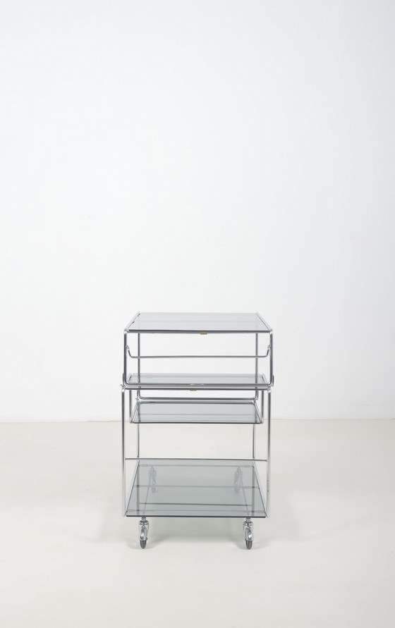 Image 1 of Modulaire Salontafel/Trolley Ontworpen Door Max Sauze, Jaren '70