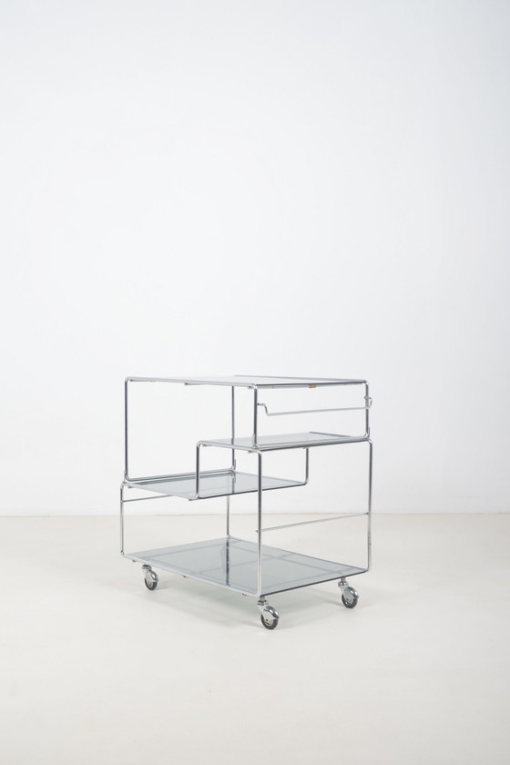 Image 1 of Modulaire Salontafel/Trolley Ontworpen Door Max Sauze, Jaren '70