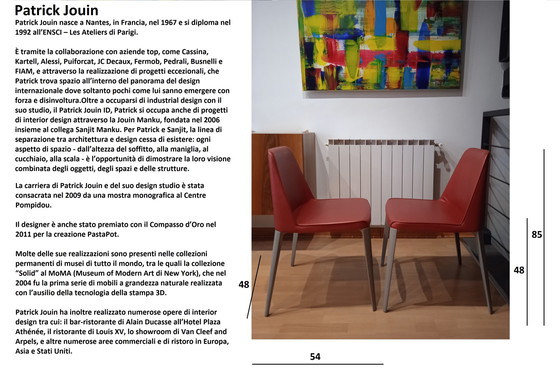 Image 1 of 2x Pedrali Fauteuil Ester 691 Design Patrick Jouin