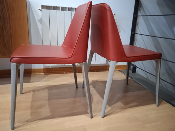 Image 1 of 2x Pedrali Fauteuil Ester 691 Design Patrick Jouin