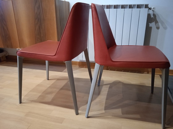 Image 1 of 2x Pedrali Fauteuil Ester 691 Design Patrick Jouin