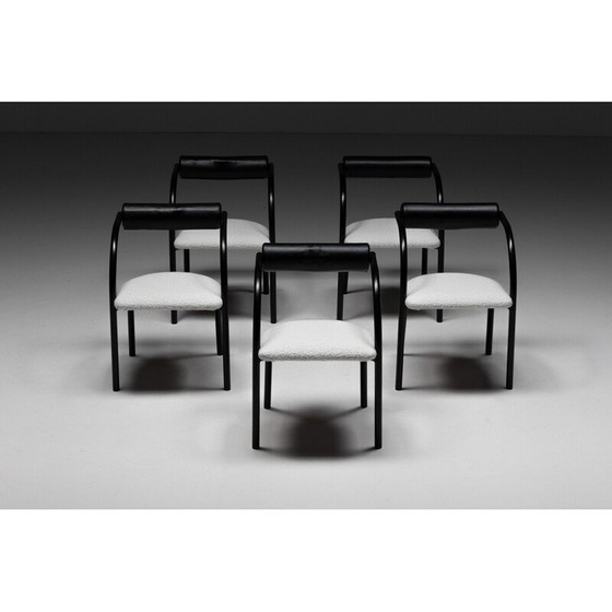 Image 1 of Vintage postmoderne Deense fauteuils, jaren 1980